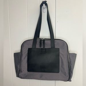 Skip Hop Diaper Shoulder Bag Black White NWOT